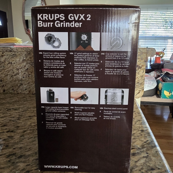 Krups Burr Grinder GVX2 - Picture 3 of 5